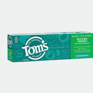 TOM'S FLUORIDE-FREE ANTIPLAQUE & WHITENING TOOTHPASTE IN PEPPERMINT